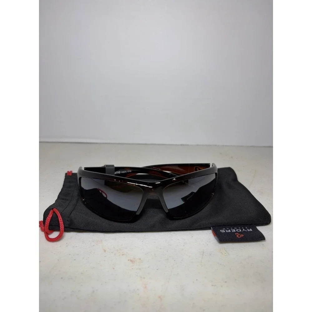 Ryders Dune R805-010 Polarized Sunglasses Brown Tortoise NWT w/ Ryders Pouch